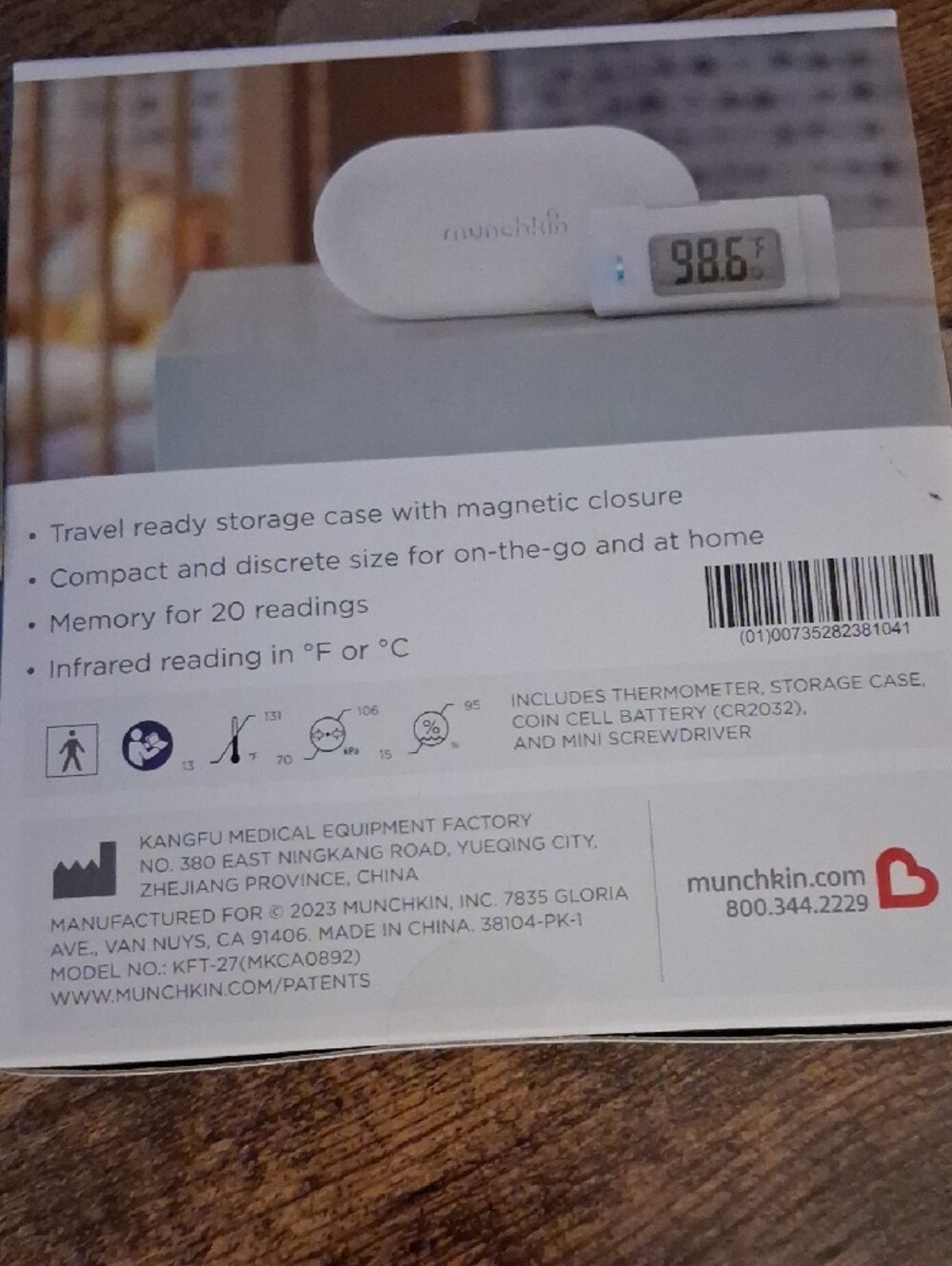 Mini Thermometer With Case - Picture 2 of 4